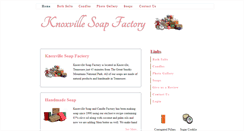Desktop Screenshot of knoxvillesoapfactory.com